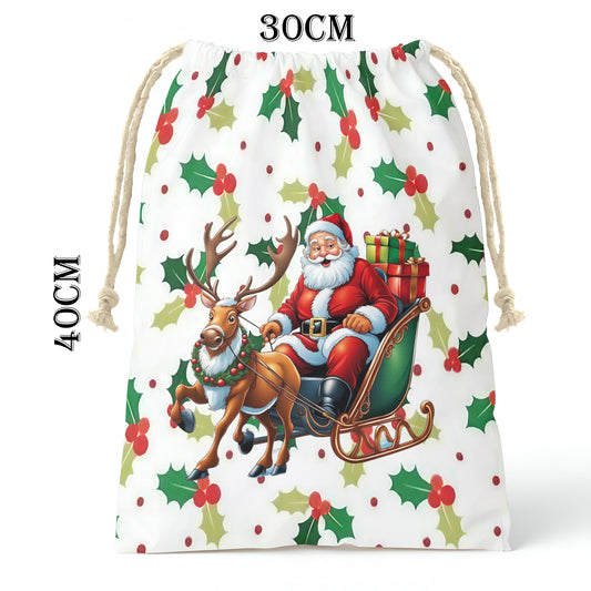 Santas Christmas Gift Bag (Set of 2)