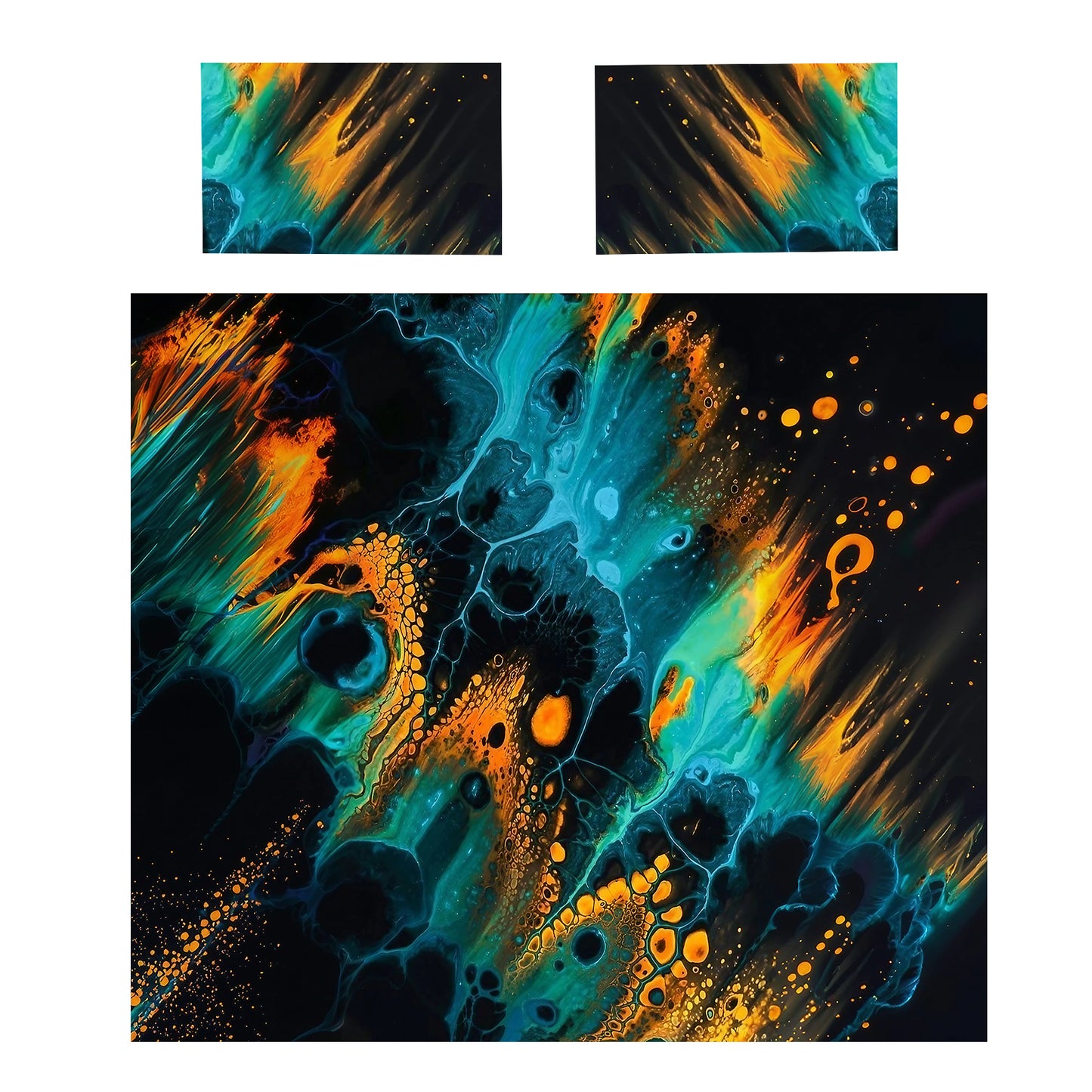 Sapphire Mist Duvet Cover Set