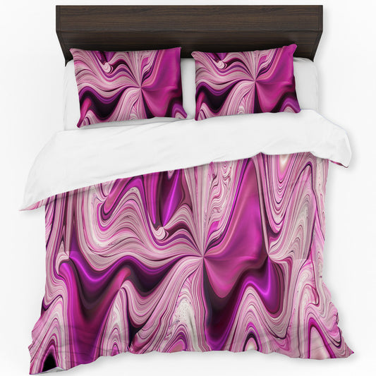Satin Shimmer Duvet Cover Set