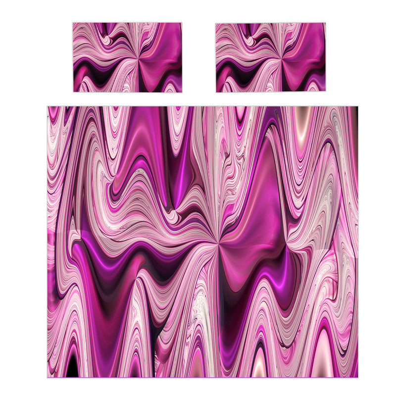 Satin Shimmer Duvet Cover Set