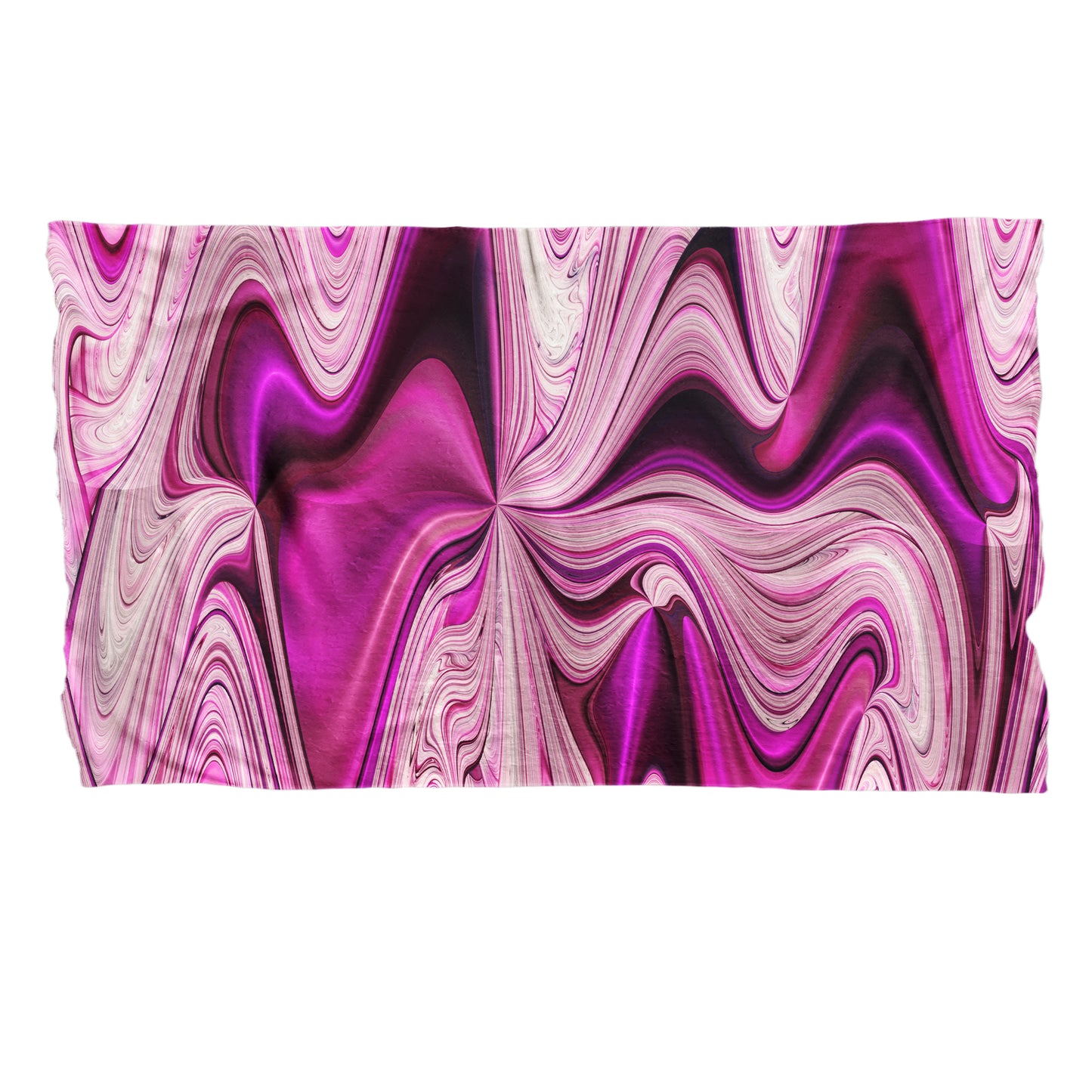 Pink Shimmer Light Bed Throw