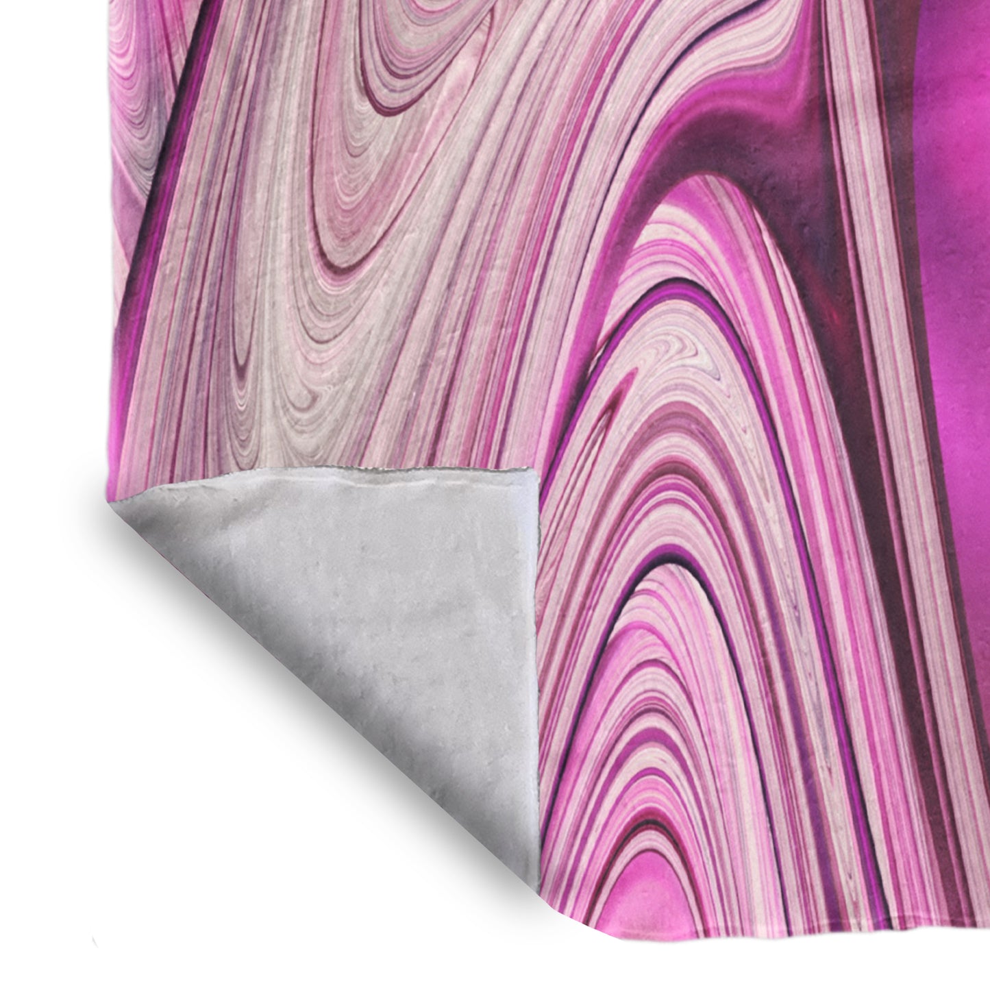 Pink Shimmer Light Bed Throw