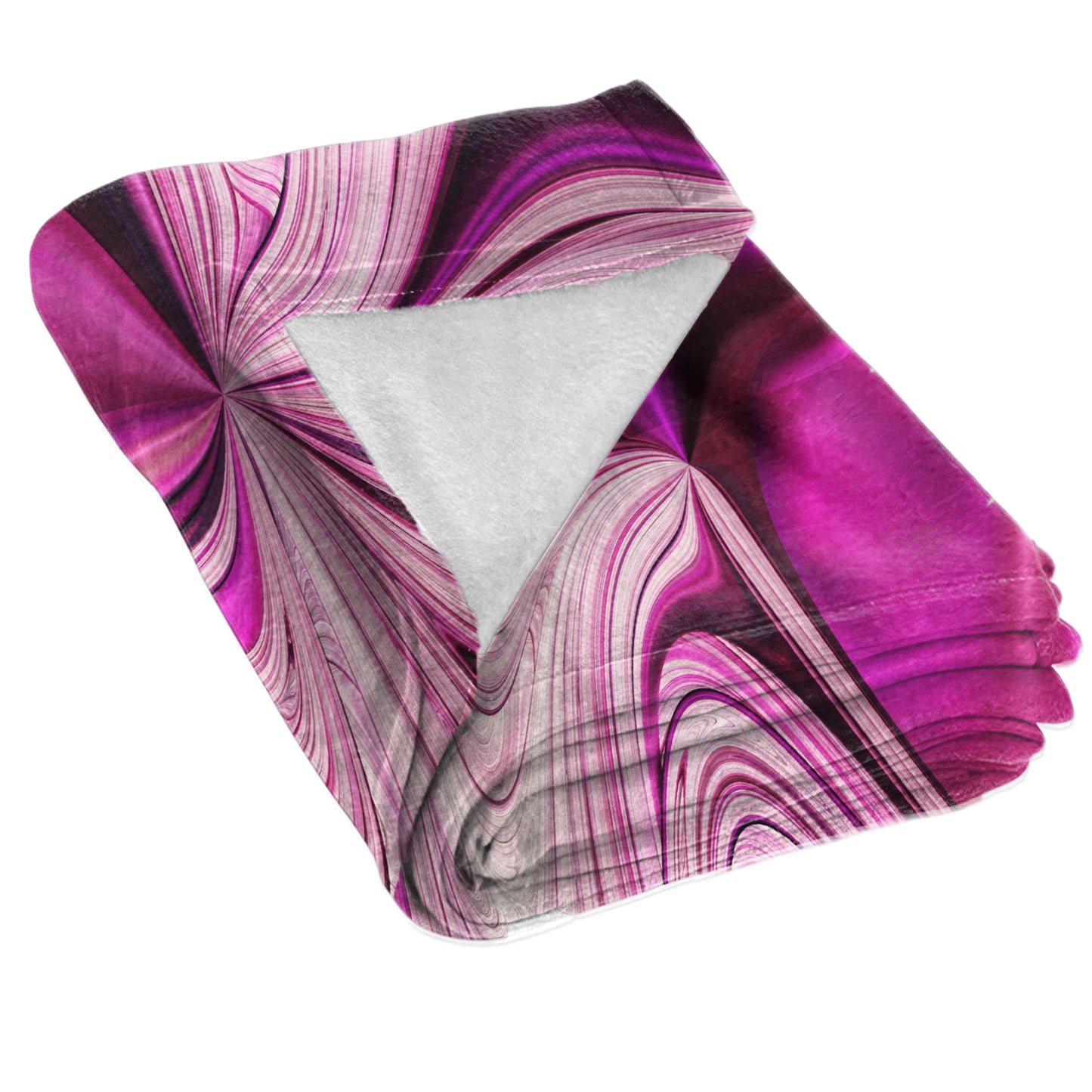 Pink Shimmer Light Bed Throw