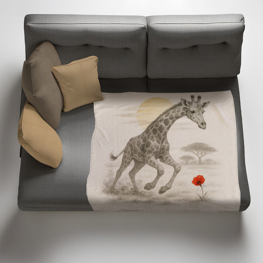 Savanna Grace Light Weight Fleece Blanket by Nathan Pieterse
