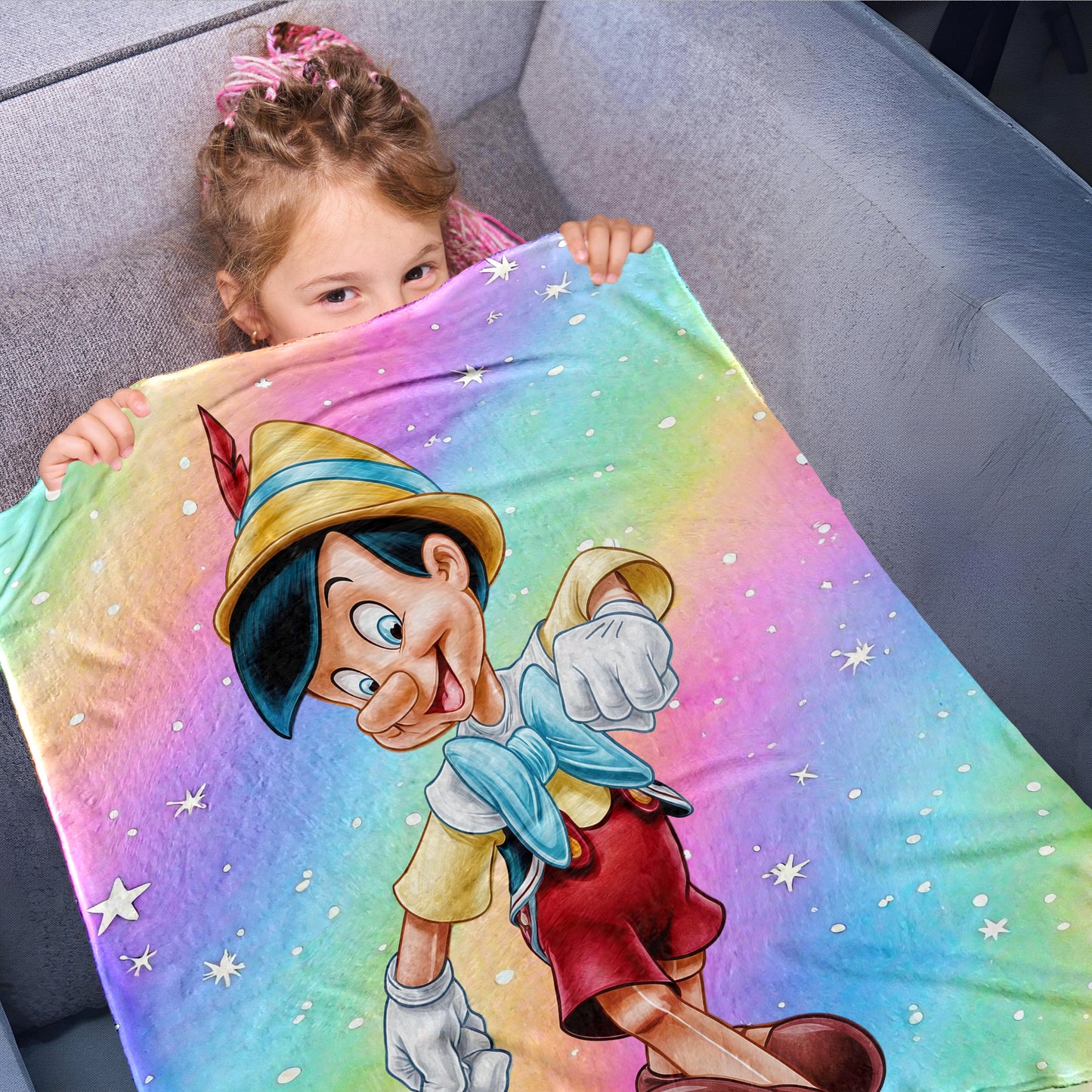 Say What Toddler Fleece Blanket