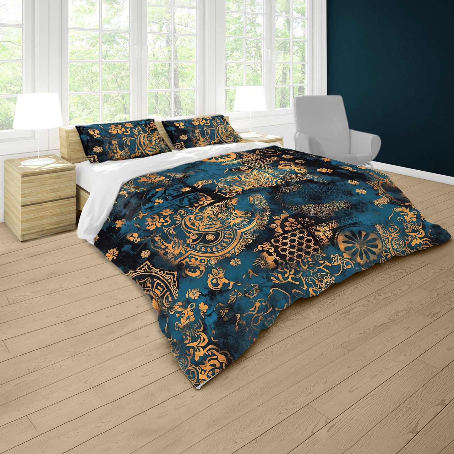 Scattered Embers Duvet Cover Set