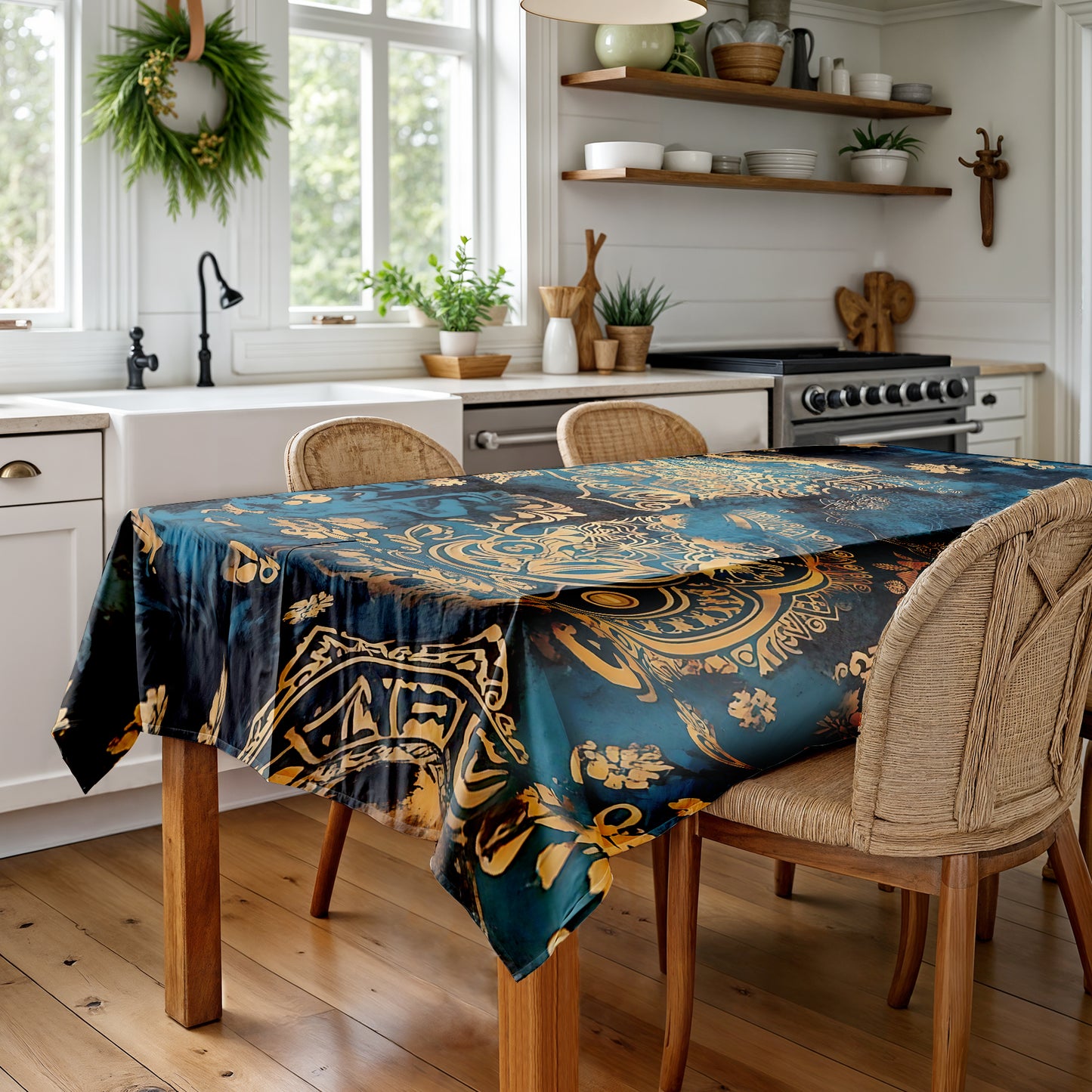 Scattered Embers Rectangle Tablecloth
