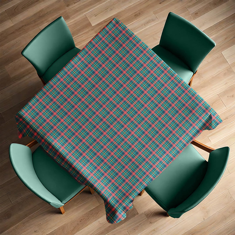 Scottish Green Square Tablecloth