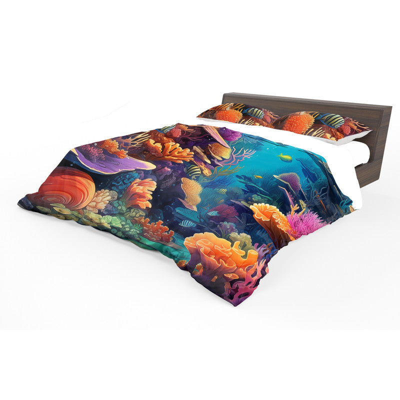 Sea Floor Duvet Cover Set