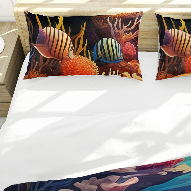 Sea Floor Duvet Cover Set
