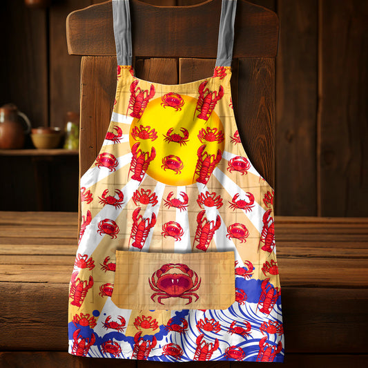 Seafood Medium Length Apron