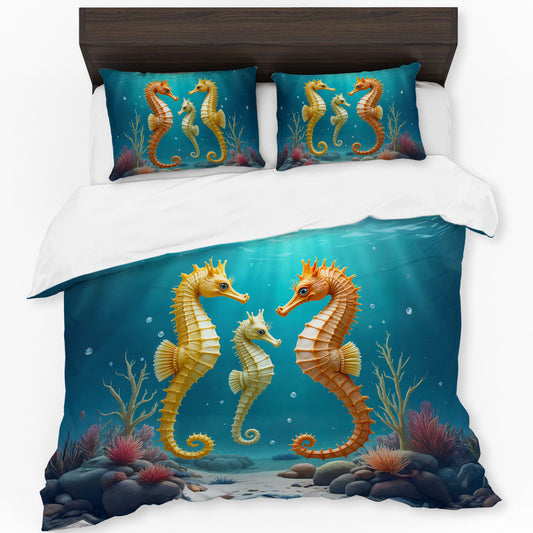 Seahorse Sanctuary Duvet Cover Set