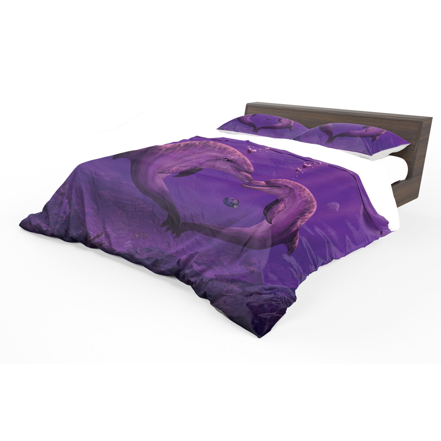 Sea of Hearts Duvet Cover Set By Vincent Hie