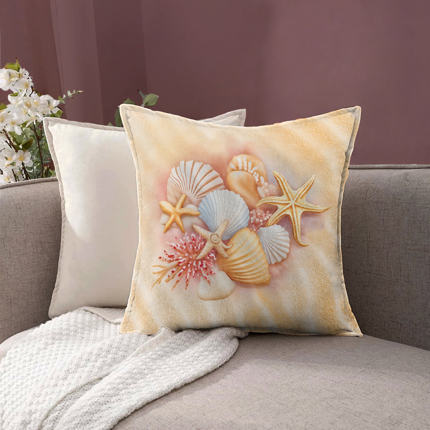 Seashell Symphony Exclusive Range Cushions