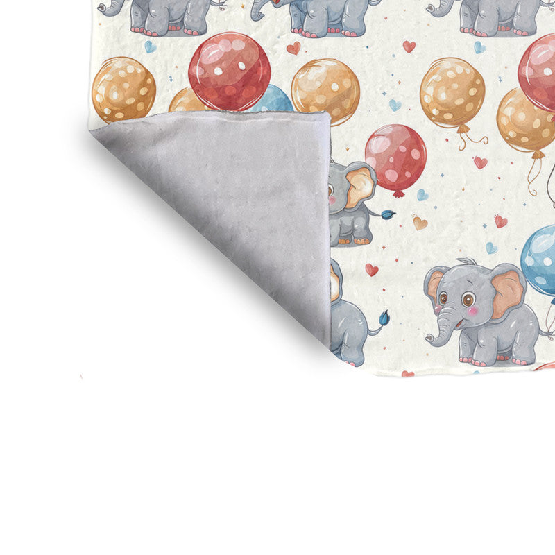 Sending Balloon Messages Minky Blanket
