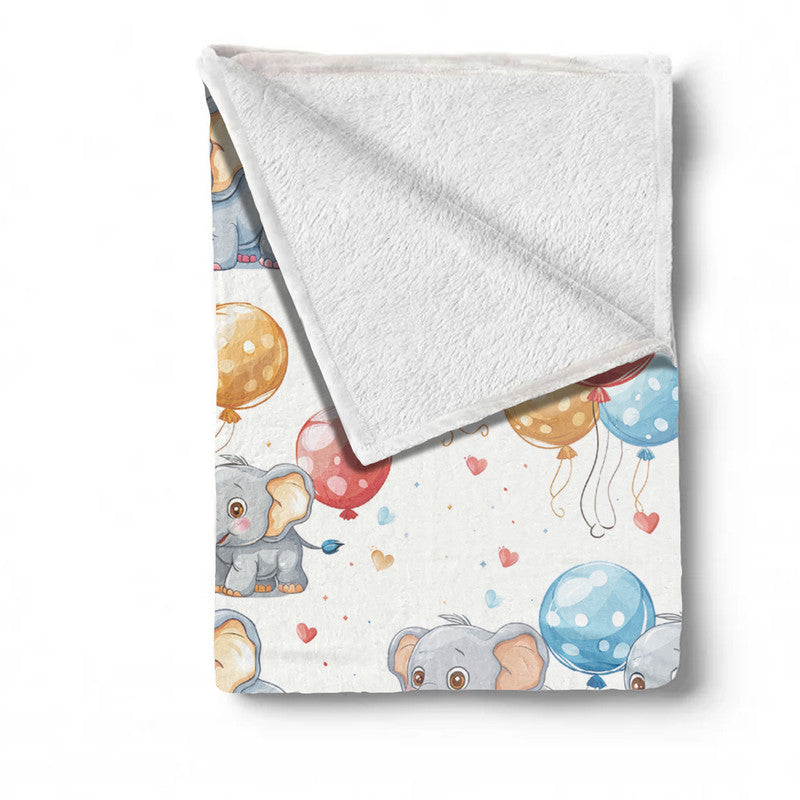 Sending Balloon Messages Minky Blanket