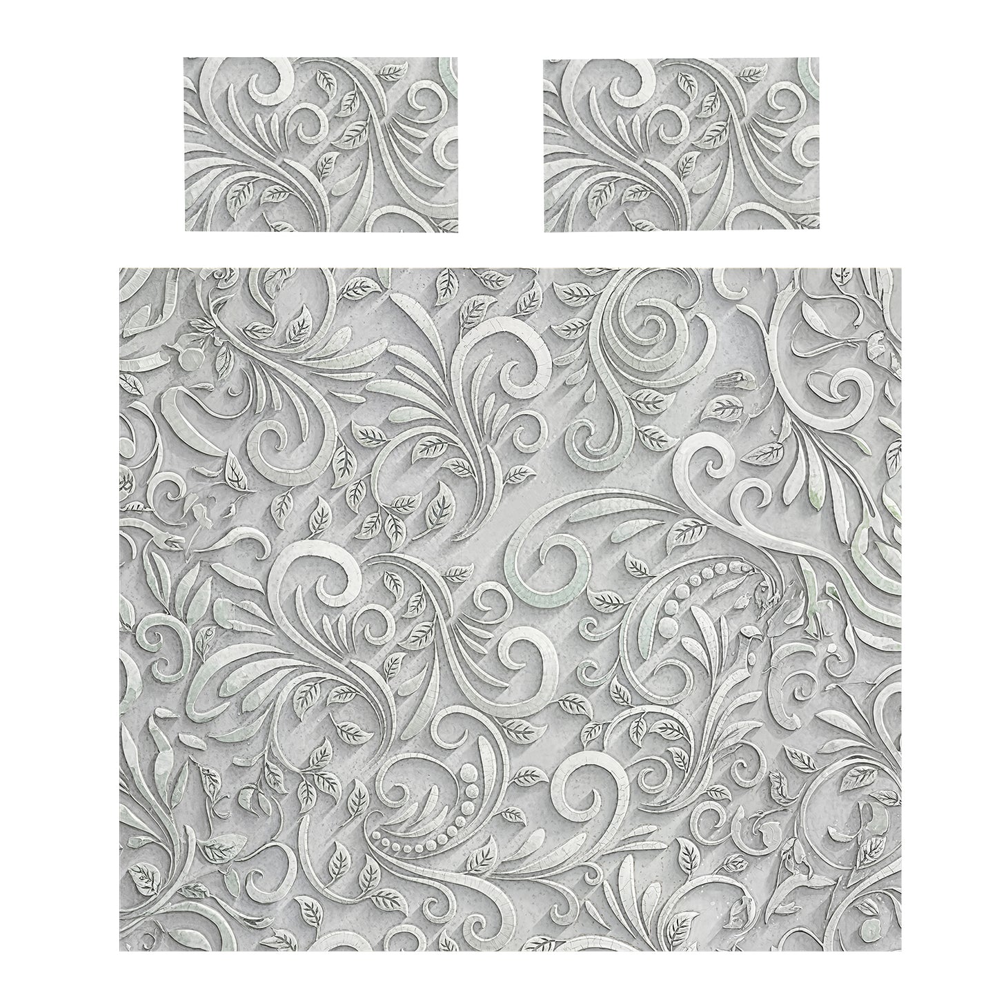 Serenity in Bloom Duvet Cover Set