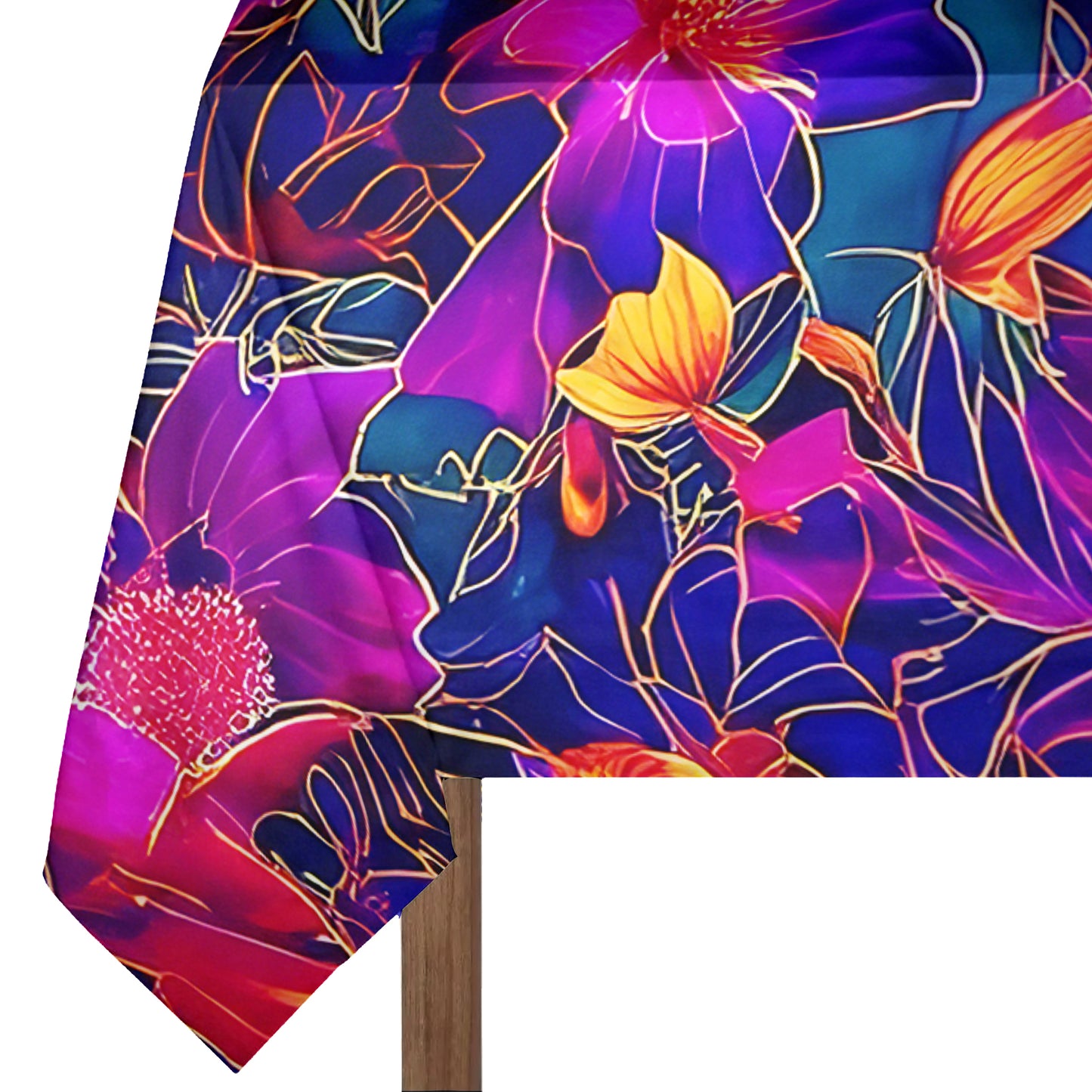 Serpent Lagoon Dreams Rectangle Tablecloth