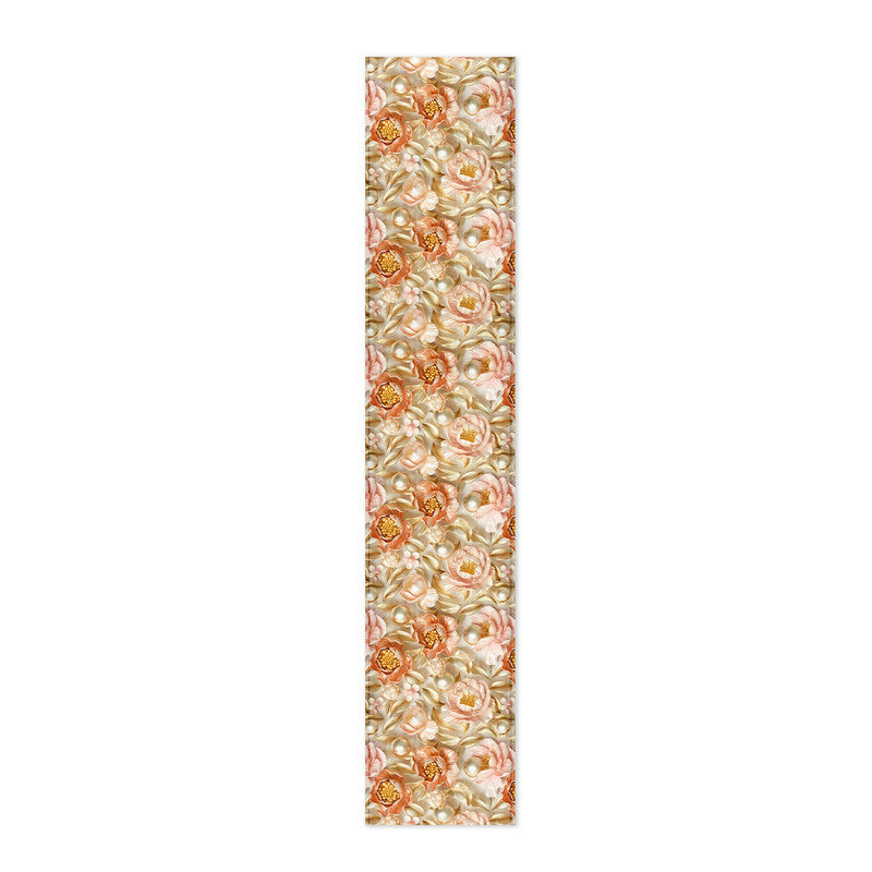 Shades Of Peach Table Runner
