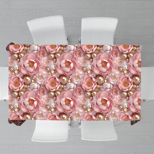 Shades Of Pink Rectangle Tablecloth