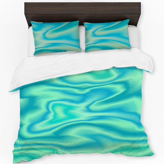 Shades of Green Duvet Cover Set