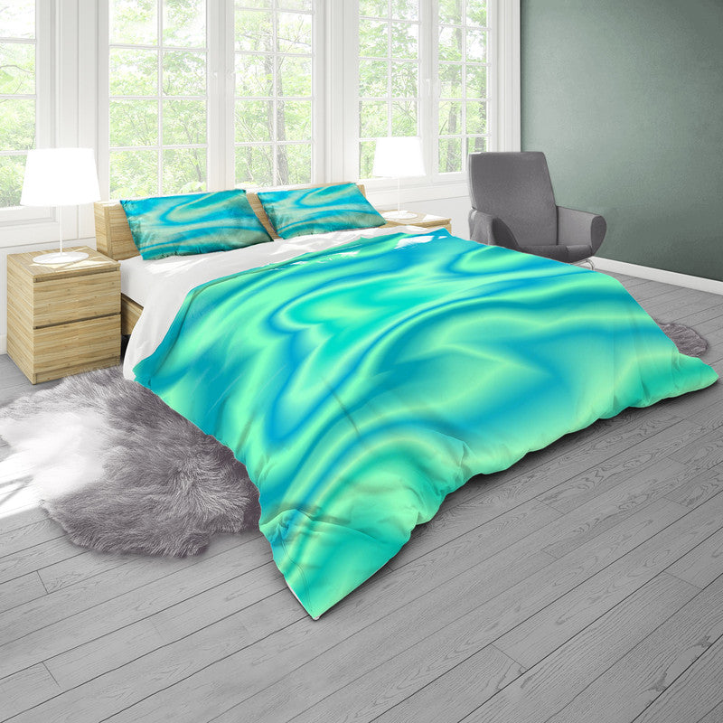 Shades of Green Duvet Cover Set