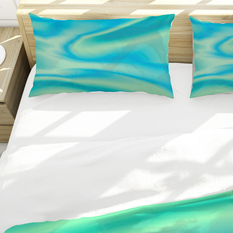 Shades of Green Duvet Cover Set