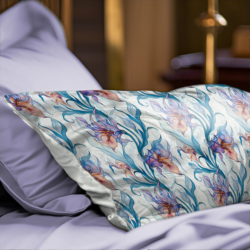 Shades of Teal Oblong Luxury Scatter