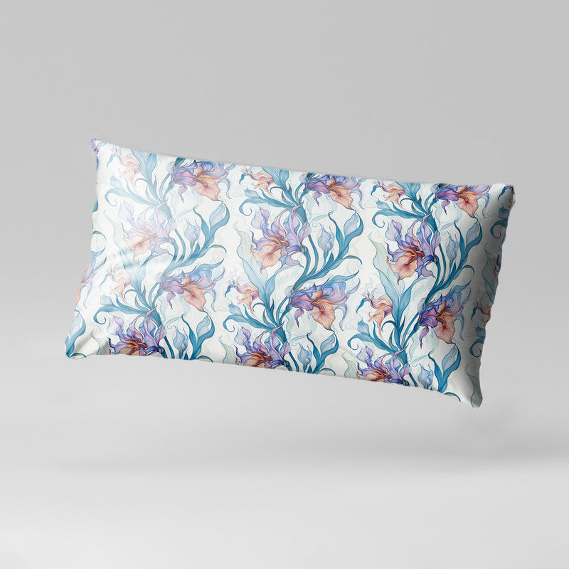 Shades of Teal Oblong Luxury Scatter