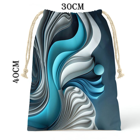Shapes of Morphing Waves Gift Bag (Set of 2)