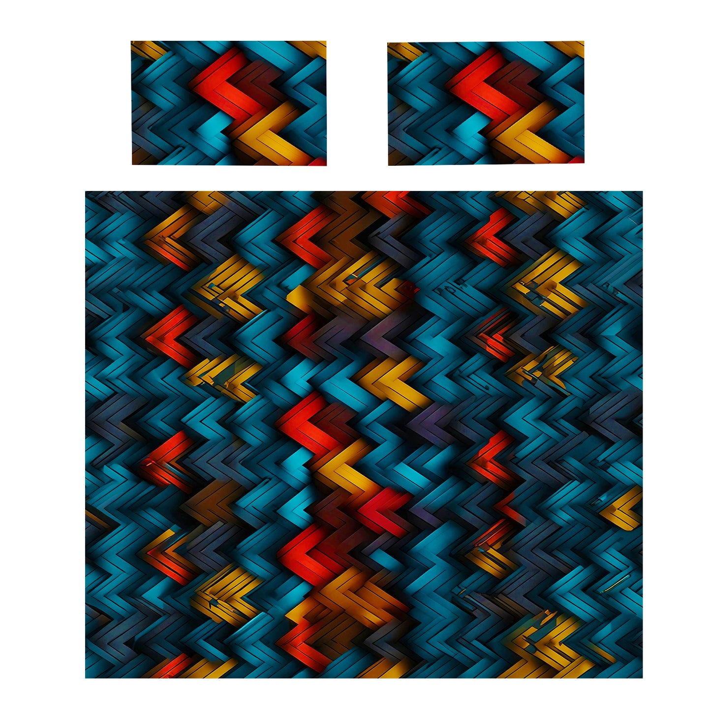 Shattered Dawn Duvet Cover Set