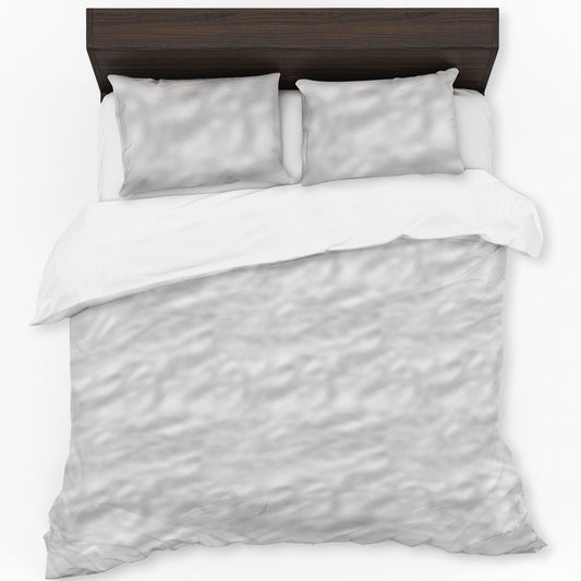 Silver Foil Duvet Cover Set