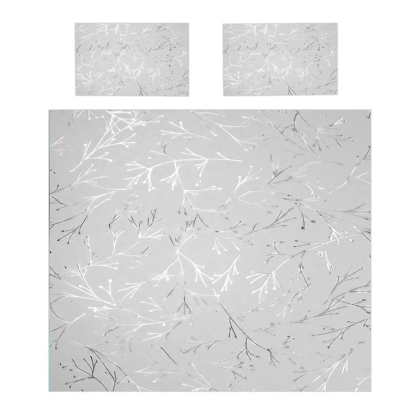 Silver Grey Duvet Cover Set