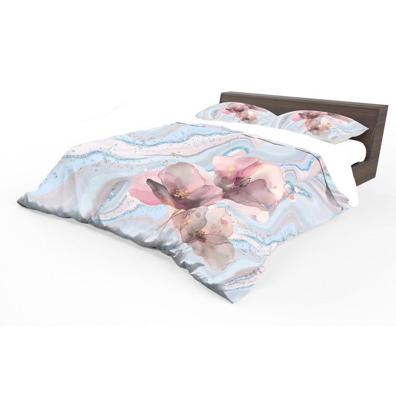 Silver Streams Duvet Cover Set