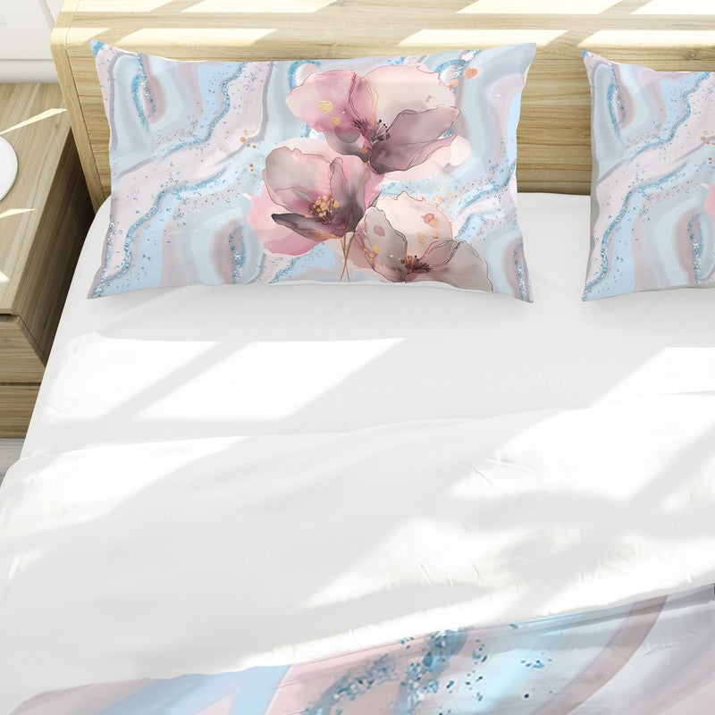 Silver Streams Duvet Cover Set