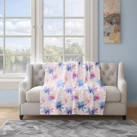 Silky Harlequins Light Weight Fleece Blanket