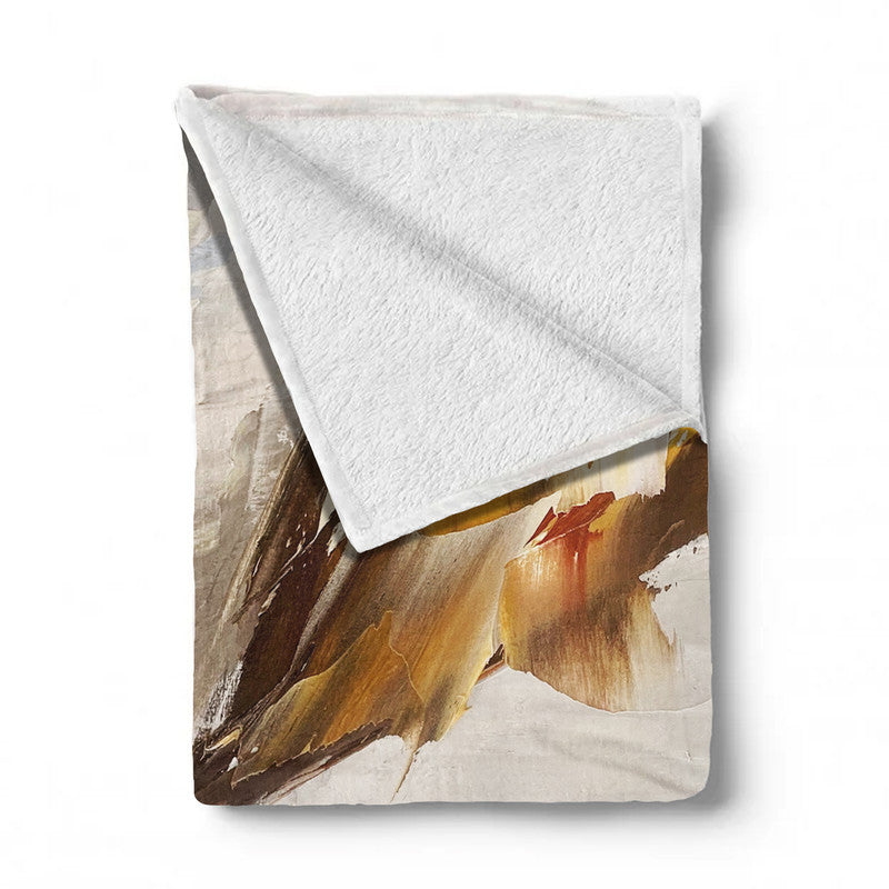 Single Sparrow Light Weigt Fleece Blanket By Juanette Menderoi