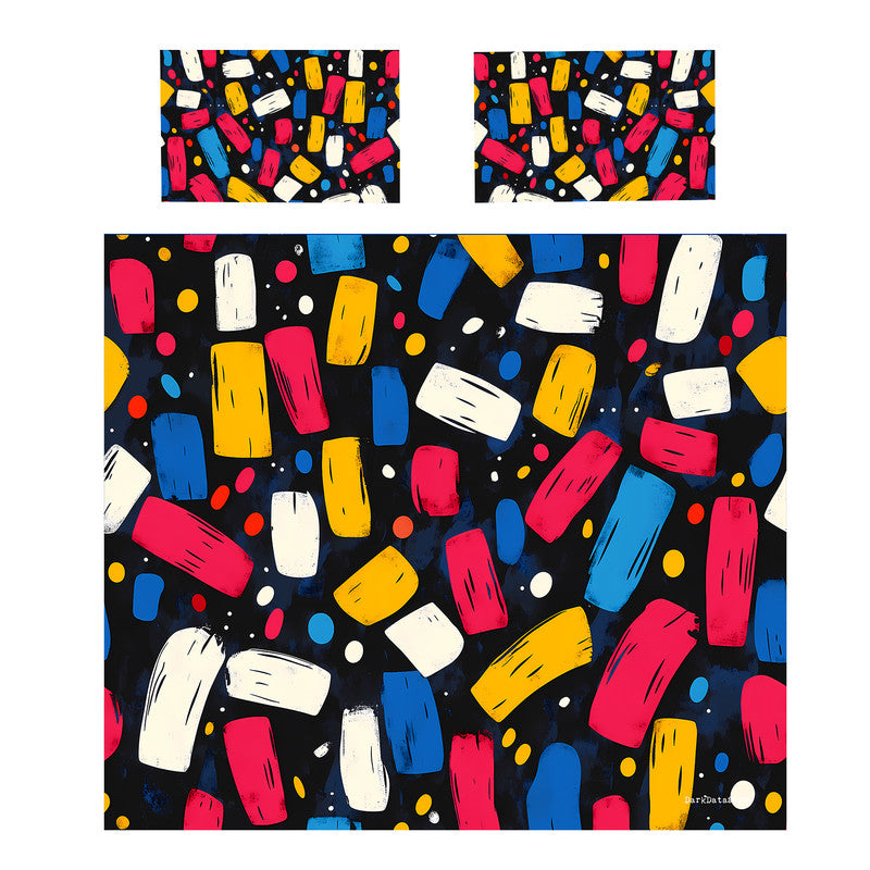 Skater Confetti Duvet Cover Set by Wikus Schalkwyk