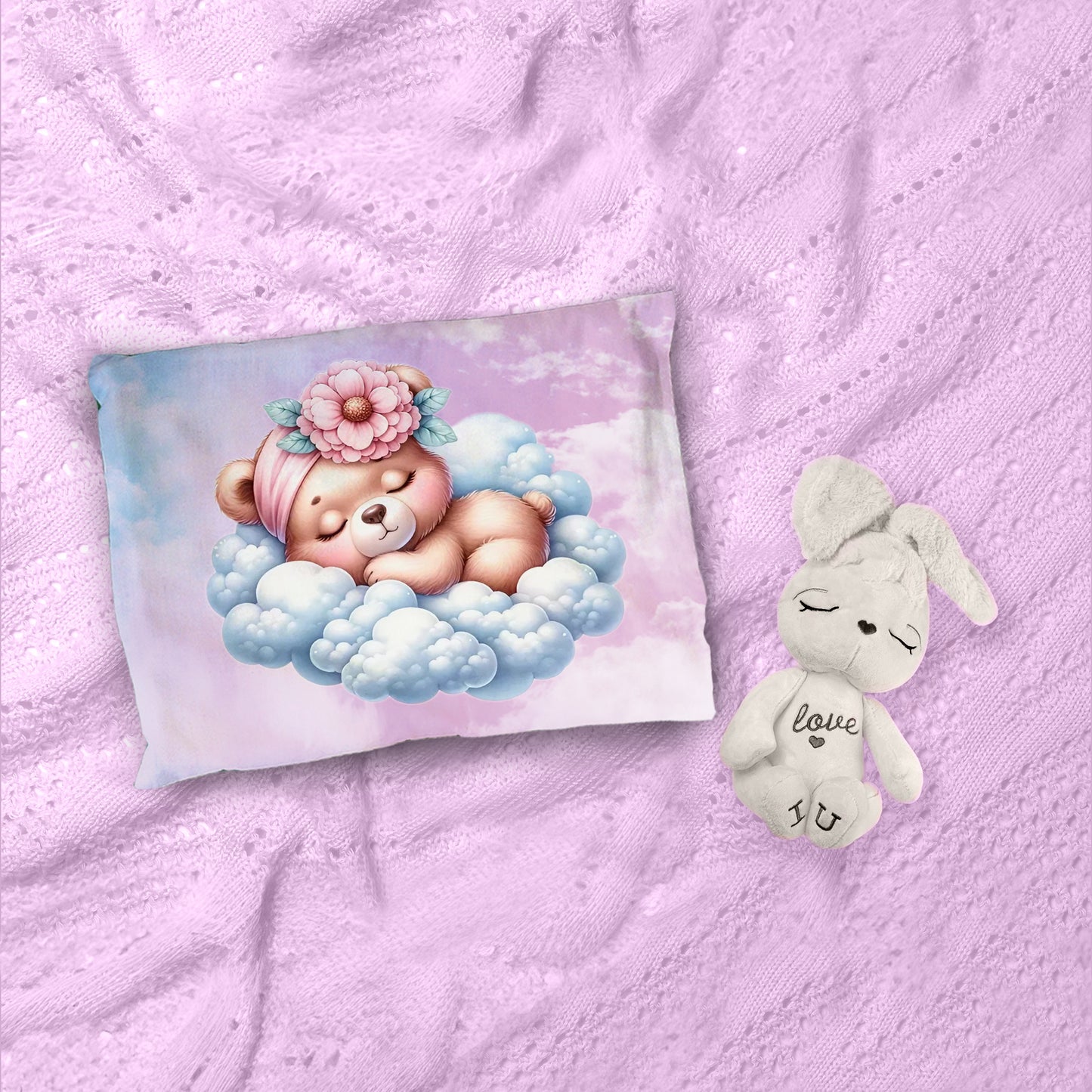 Sleeping Bear Cot Duvet Set