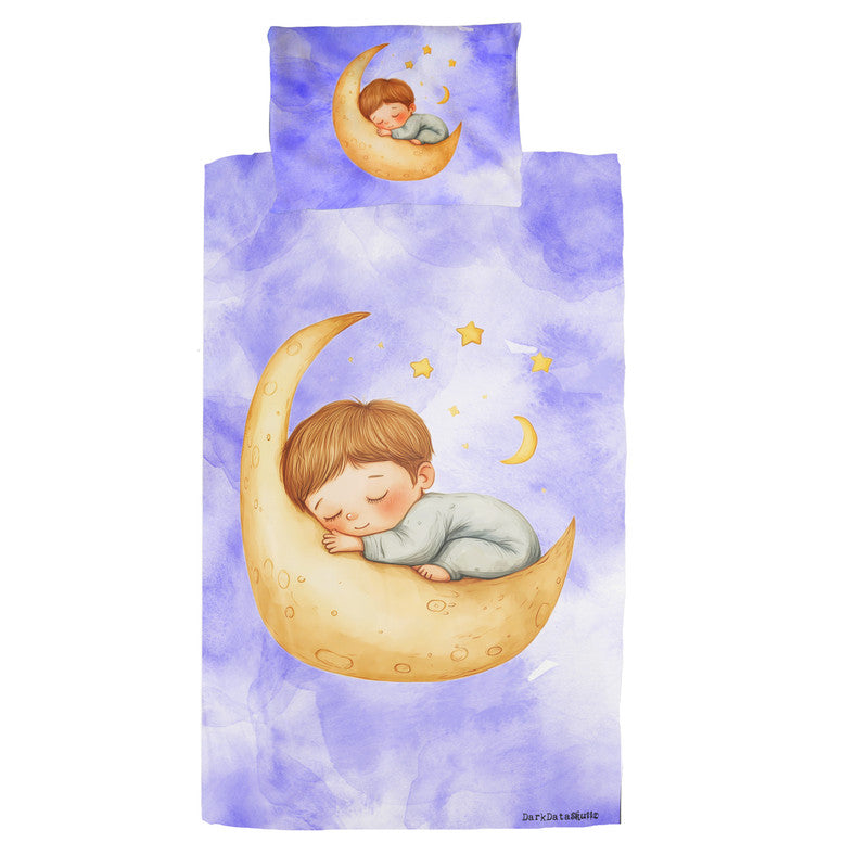 Sleepy Moon Cot Set by Wikus Schalkwyk