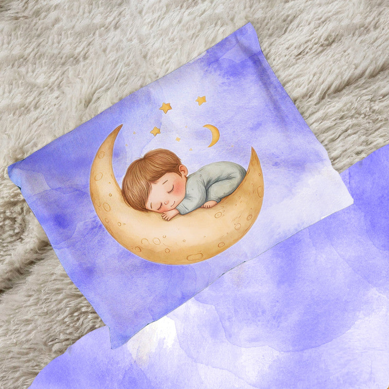 Sleepy Moon Cot Set by Wikus Schalkwyk