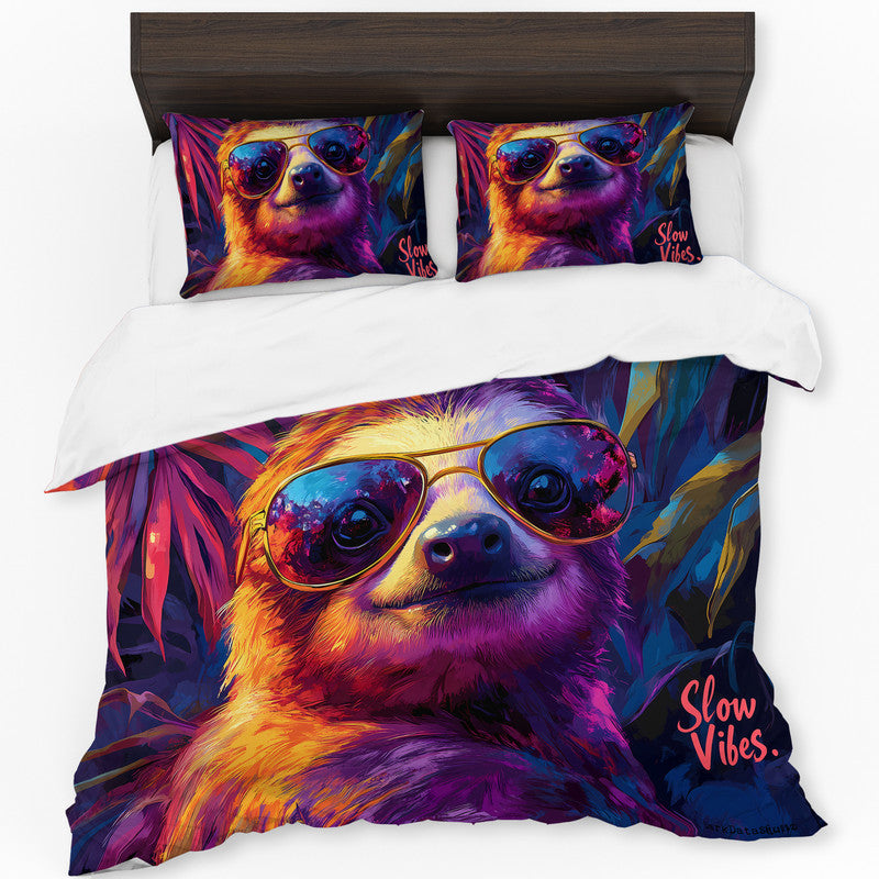 Slow Vibes Duvet Cover Set by Wikus Schalkwyk