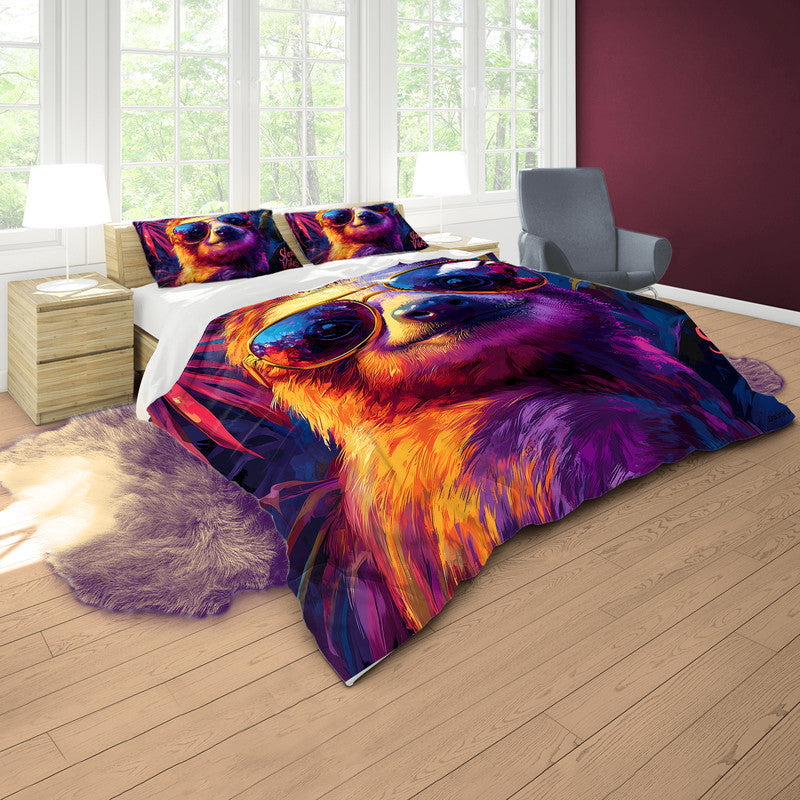 Slow Vibes Duvet Cover Set by Wikus Schalkwyk