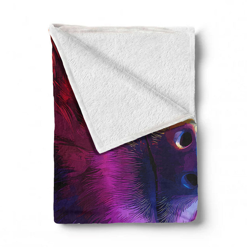 Slow Vibes Light Weight Fleece Blanket by Wikus Schalkwyk