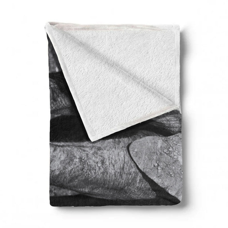 Smell the Flowers Light Weigt Fleece Blanket By Anette Heymans
