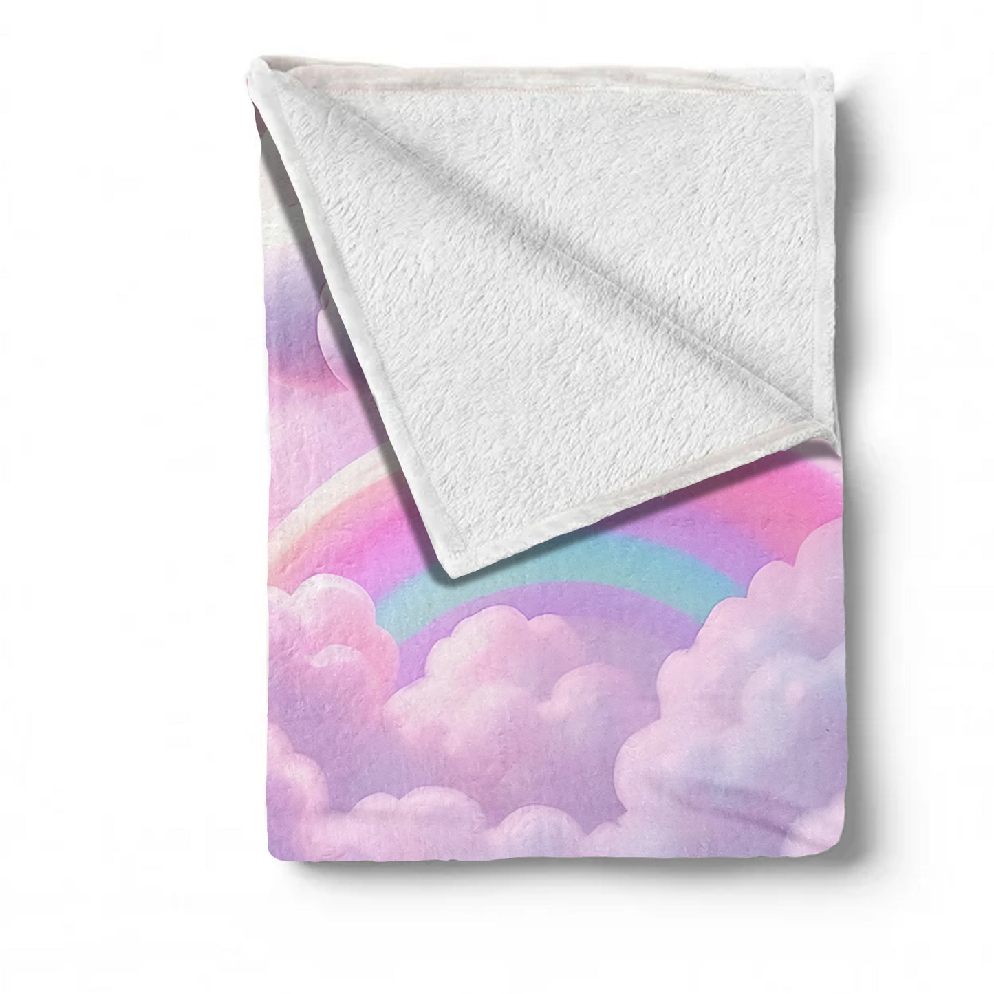 Smiley Cloud Minky Blanket