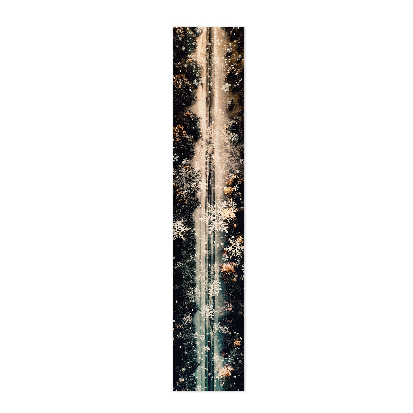 Snow Flakes Table Runner