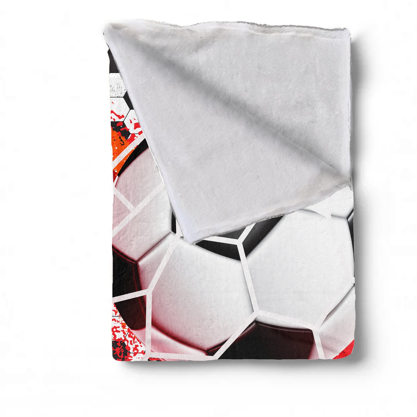 Soccer Velocity Strike Light Weight Fleece Blanket