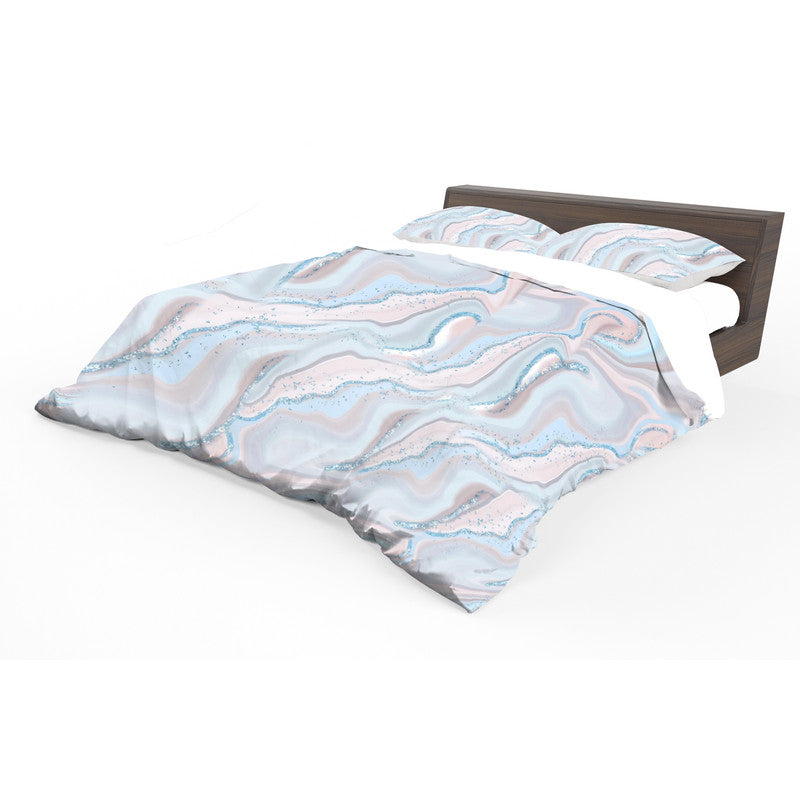 Soft Flowing Colours Duvet Cover Set