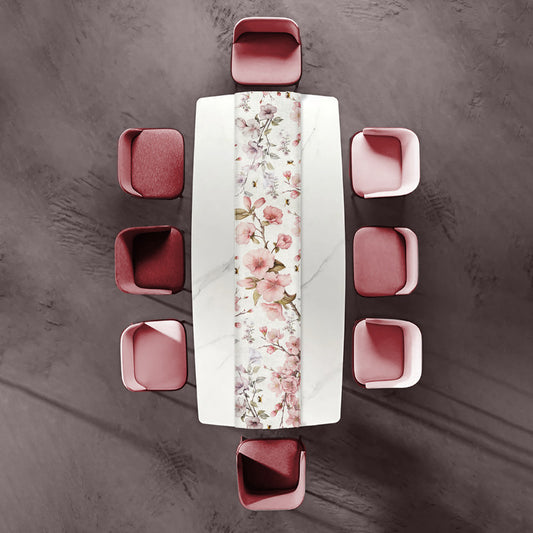 Soft Pink Cherry Blossom Table Runner By Mark Van Vuuren